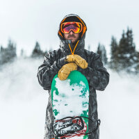 Snowboard Rosenrot