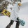 Snowboard Rosenrot